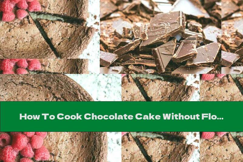 How To Cook Chocolate Cake Without Flour With Raspberries - Recipe
