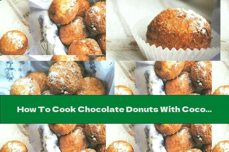How To Cook Chocolate Donuts With Coconut - Recipe