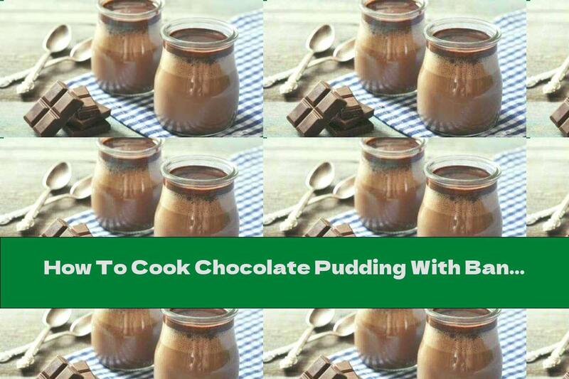 How To Cook Chocolate Pudding With Banana, Avocado And Honey - Recipe