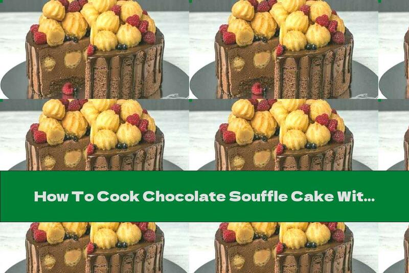 How To Cook Chocolate Souffle Cake With Caramel Profiteroles - Recipe