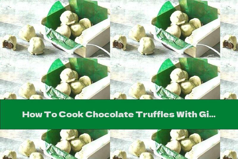 How To Cook Chocolate Truffles With Gin And Tonic - Recipe