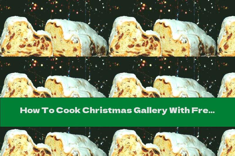 How To Cook Christmas Gallery With Fresh Milk And Walnuts - Recipe