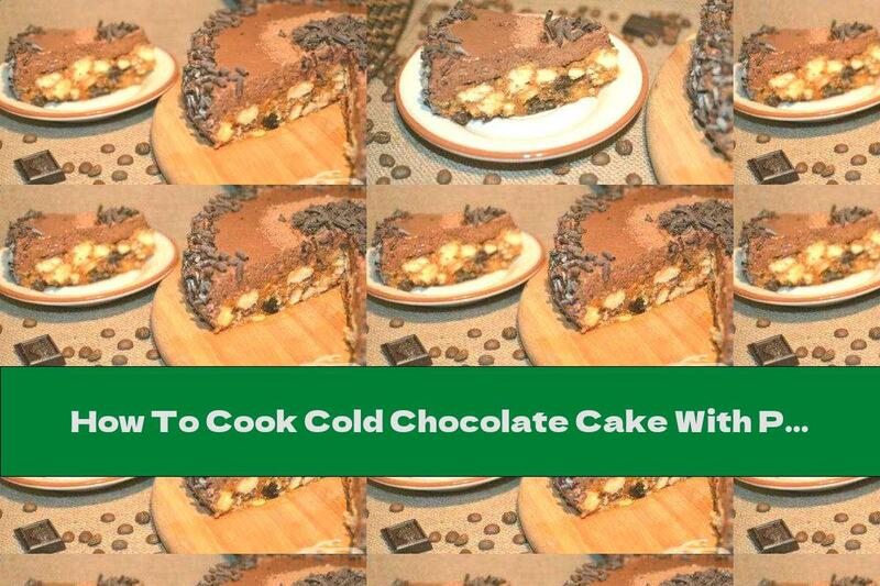 How To Cook Cold Chocolate Cake With Prunes And Walnuts - Recipe