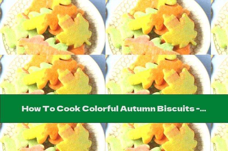 How To Cook Colorful Autumn Biscuits - Recipe