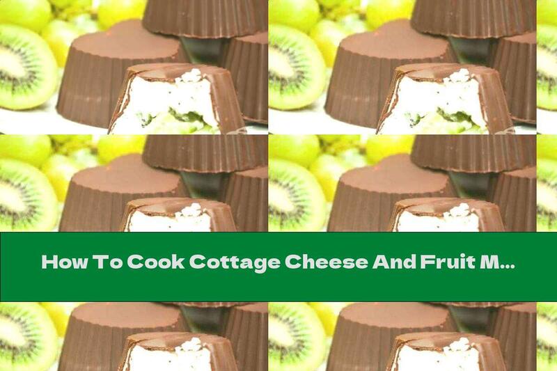 How To Cook Cottage Cheese And Fruit Muffins In Chocolate Glaze - Recipe