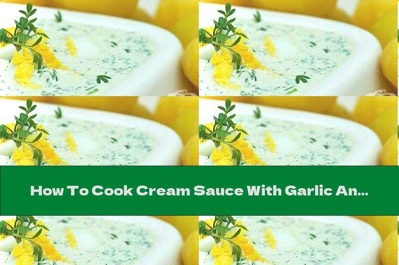 How To Cook Cream Sauce With Garlic And Parsley - Recipe