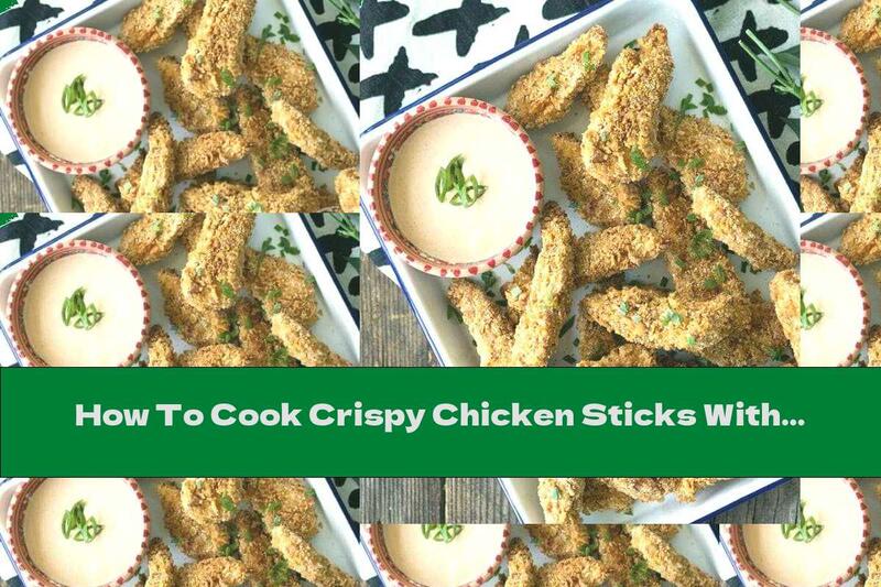 How To Cook Crispy Chicken Sticks With Almonds - Recipe