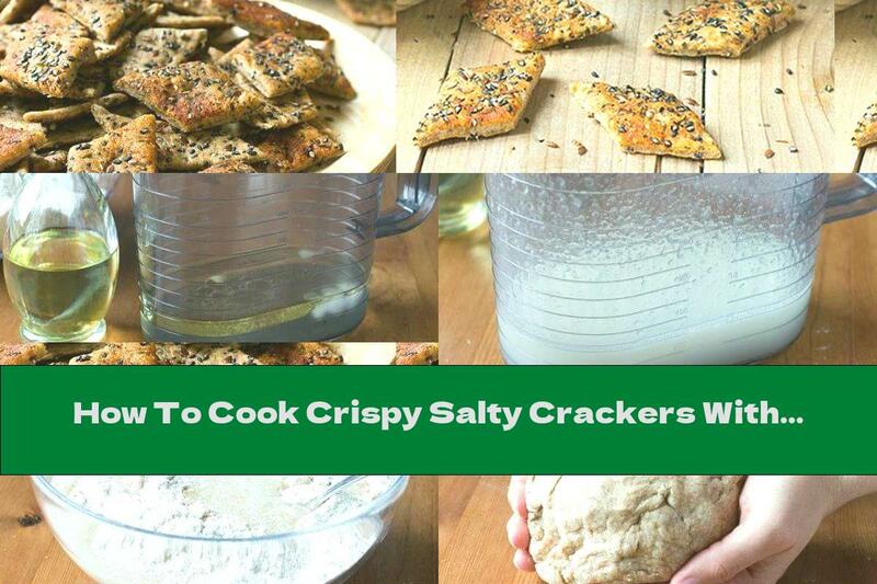 How To Cook Crispy Salty Crackers With Spices And Seeds - Recipe