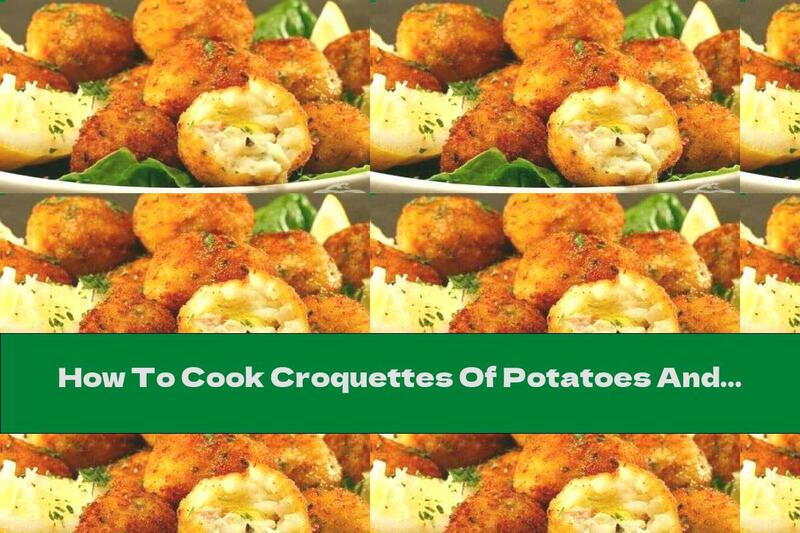 How To Cook Croquettes Of Potatoes And Minced Meat With Yellow Cheese Filling - Recipe