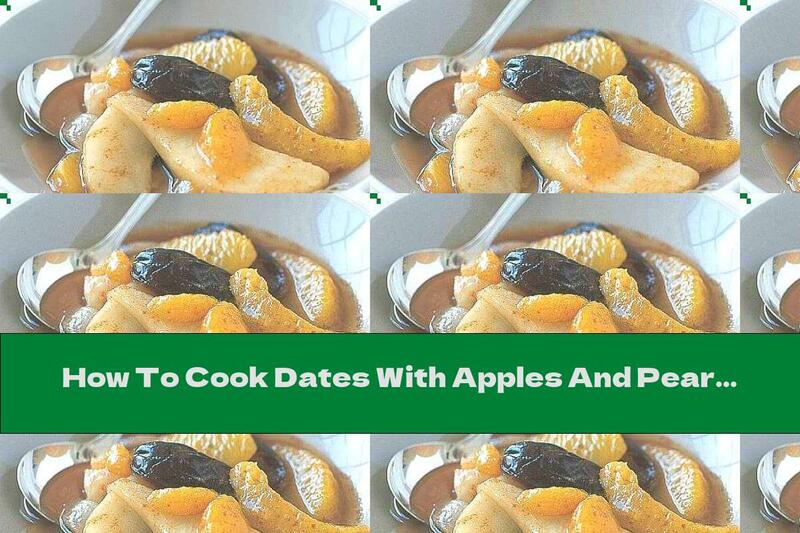 How To Cook Dates With Apples And Pears - Recipe