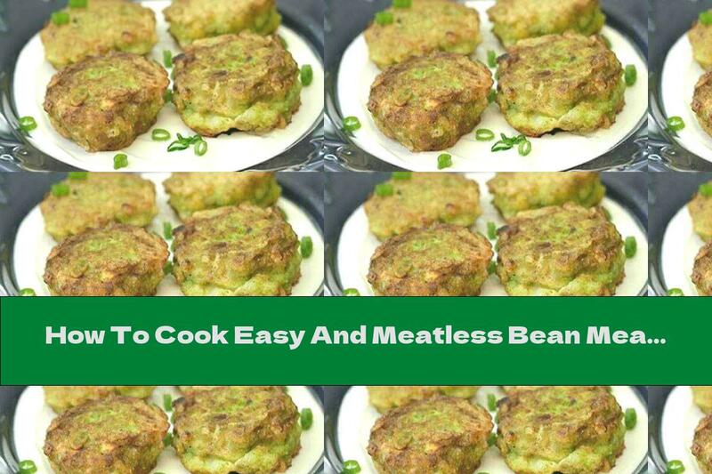 How To Cook Easy And Meatless Bean Meatballs - Recipe