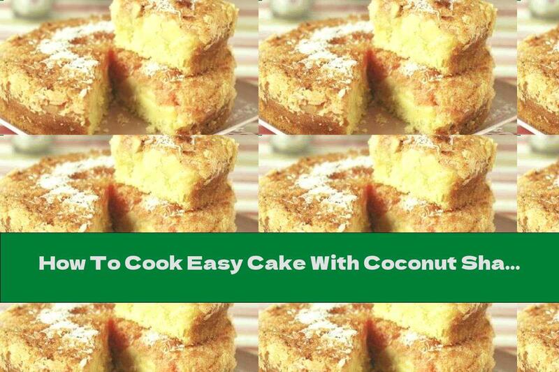How To Cook Easy Cake With Coconut Shavings And Apples - Recipe