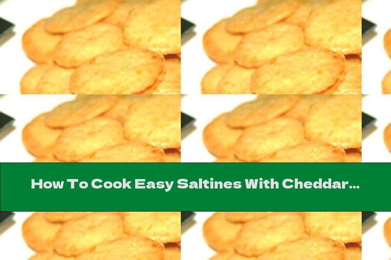 How To Cook Easy Saltines With Cheddar - Recipe