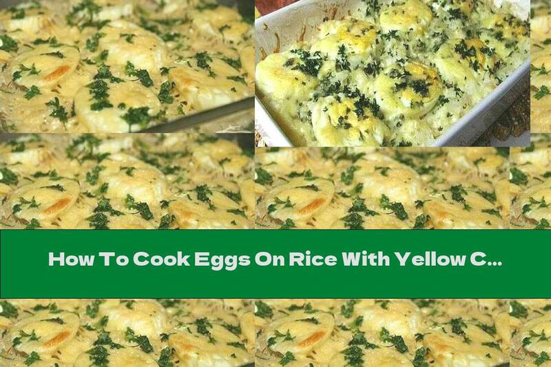 How To Cook Eggs On Rice With Yellow Cheese And Garlic (Neapolitan) - Recipe