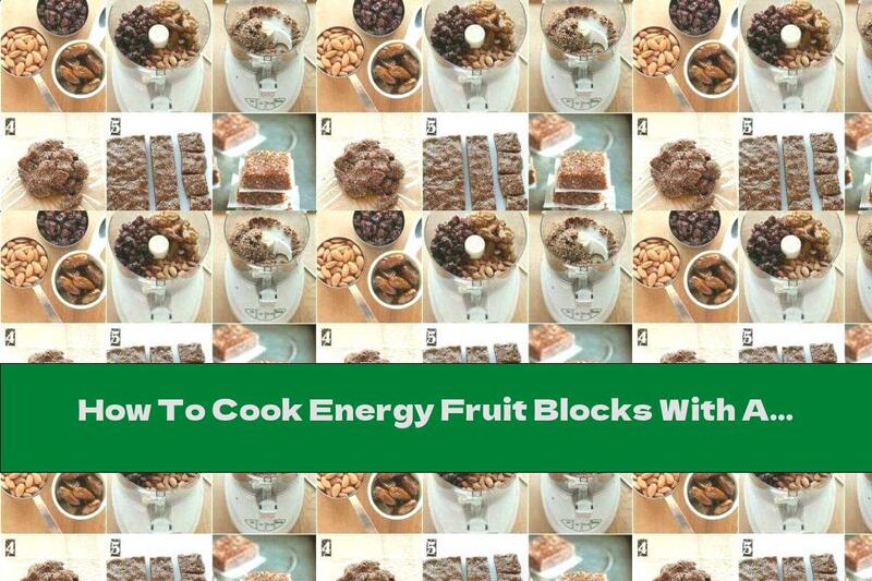 How To Cook Energy Fruit Blocks With Almonds - Recipe