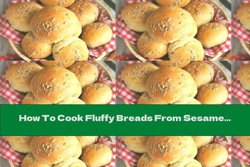 How To Cook Fluffy Breads From Sesame Dough - Recipe