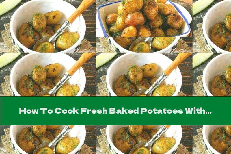 How To Cook Fresh Baked Potatoes With Mustard And Lemon - Recipe