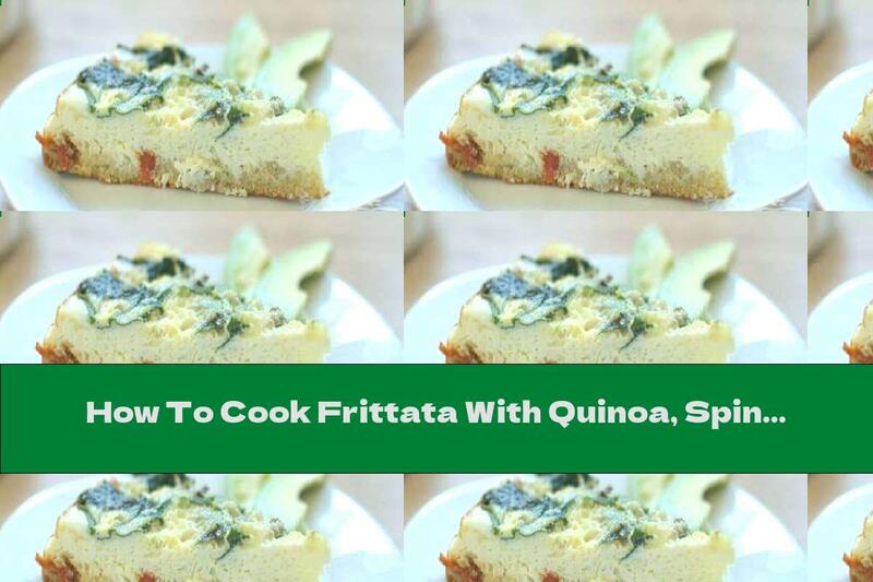 How To Cook Frittata With Quinoa, Spinach And Avocado - Recipe