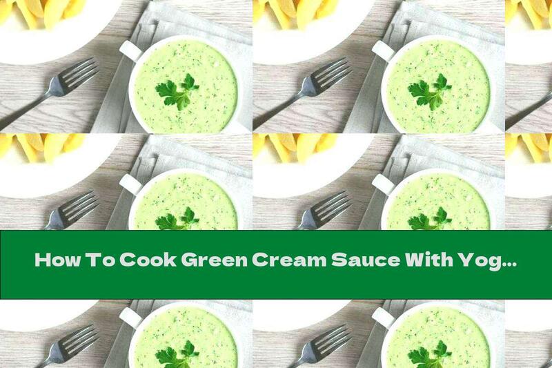 How To Cook Green Cream Sauce With Yogurt And Eggs - Recipe
