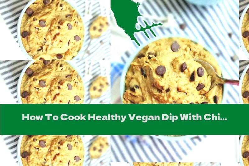How To Cook Healthy Vegan Dip With Chickpeas - Recipe