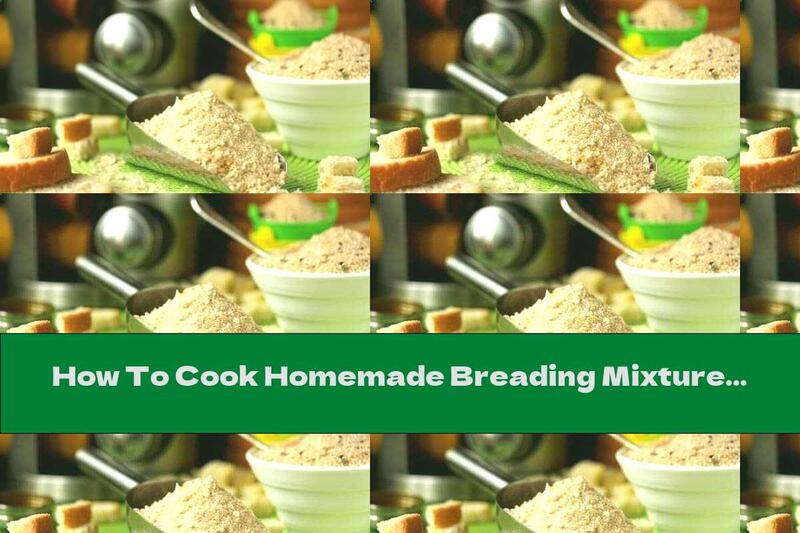 How To Cook Homemade Breading Mixture With Parmesan And Sesame - Recipe