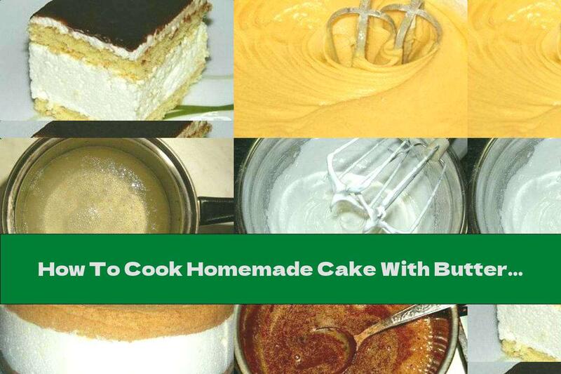 How To Cook Homemade Cake With Butter Cream And Chocolate Icing - Recipe