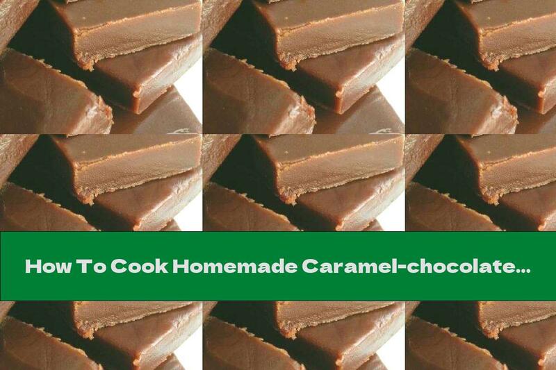 How To Cook Homemade Caramel-chocolate Bars - Recipe