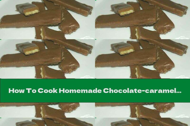 How To Cook Homemade Chocolate-caramel Bars Twix - Recipe