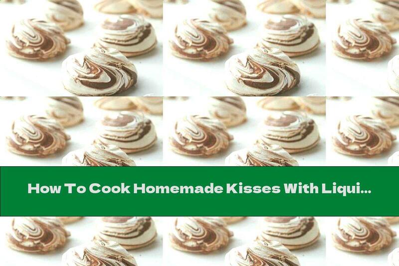 How To Cook Homemade Kisses With Liquid Chocolate Nutella - Recipe