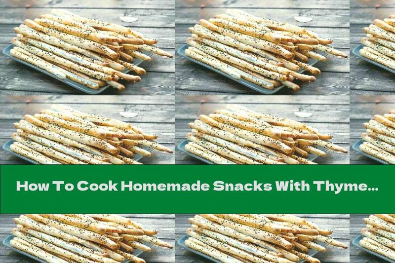 How To Cook Homemade Snacks With Thyme And Garlic - Recipe