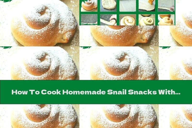 How To Cook Homemade Snail Snacks With Butter And Powdered Sugar - Recipe