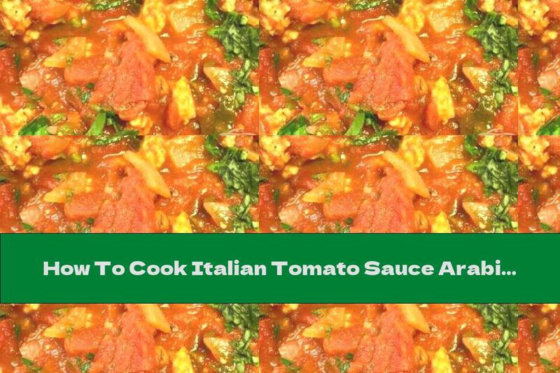 How To Cook Italian Tomato Sauce Arabia - Recipe