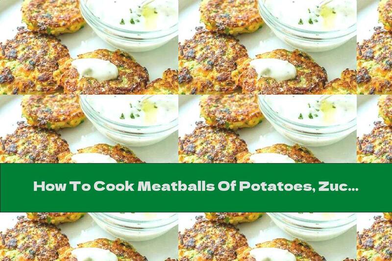 How To Cook Meatballs Of Potatoes, Zucchini, Cheese And Carrots - Recipe