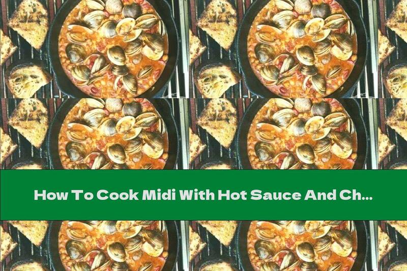 How To Cook Midi With Hot Sauce And Chickpeas - Recipe