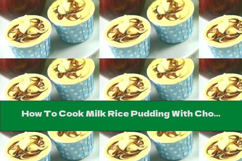How To Cook Milk Rice Pudding With Chocolate And Cinnamon - Recipe