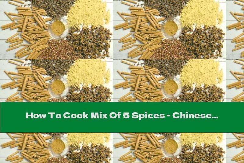 How To Cook Mix Of 5 Spices - Chinese - Recipe