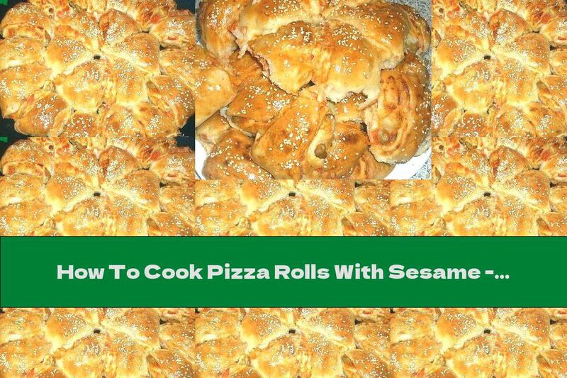 How To Cook Pizza Rolls With Sesame - Recipe