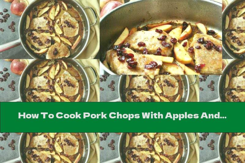 How To Cook Pork Chops With Apples And Blueberries - Recipe
