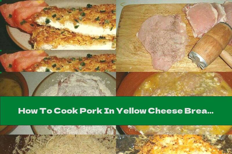 How To Cook Pork In Yellow Cheese Bread - Recipe