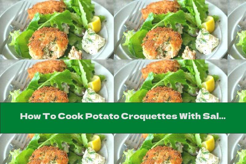 How To Cook Potato Croquettes With Salmon (baked) - Recipe