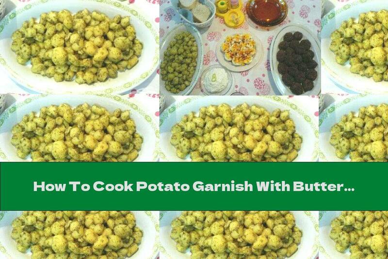 How To Cook Potato Garnish With Butter And Savory - Recipe