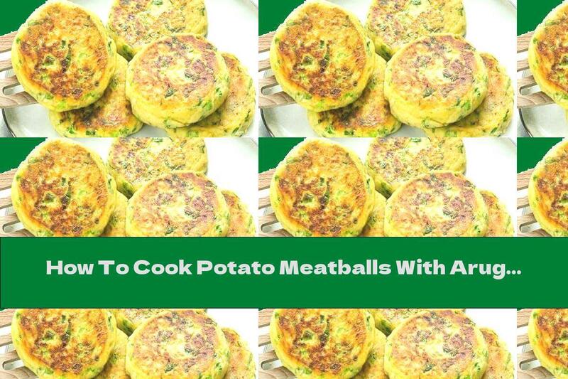 How To Cook Potato Meatballs With Arugula And Turmeric - Recipe