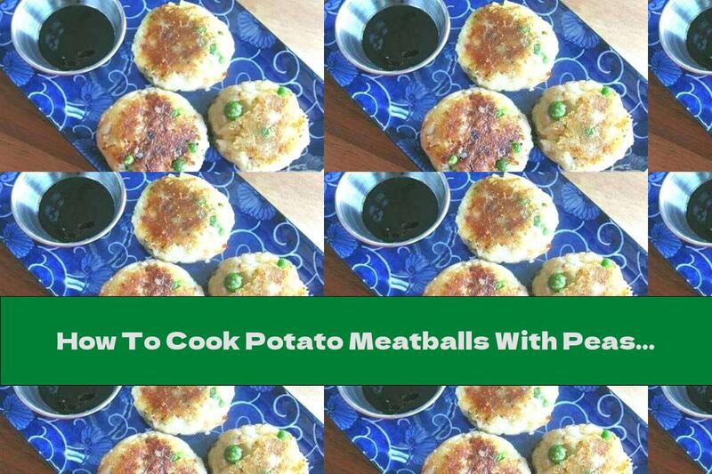 How To Cook Potato Meatballs With Peas And Chickpeas - Recipe