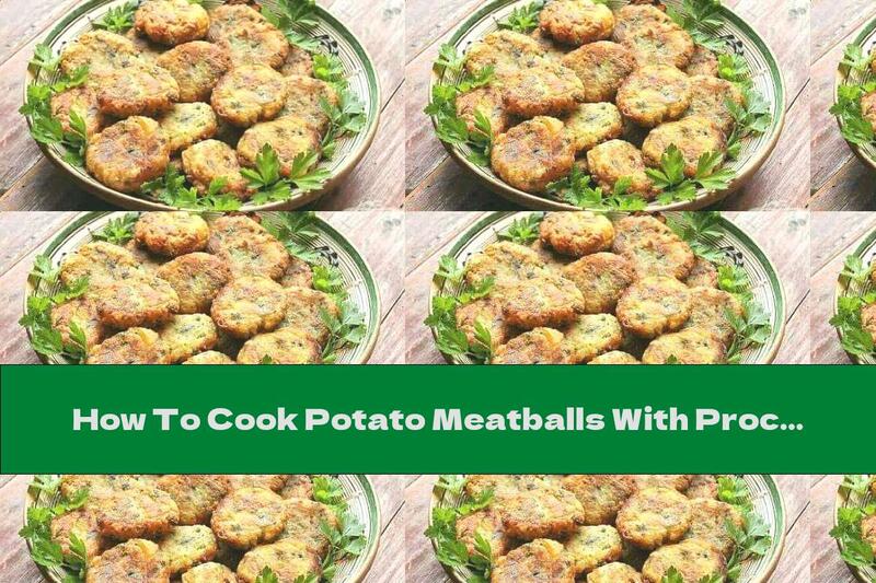 How To Cook Potato Meatballs With Processed Cheese And Ham - Recipe