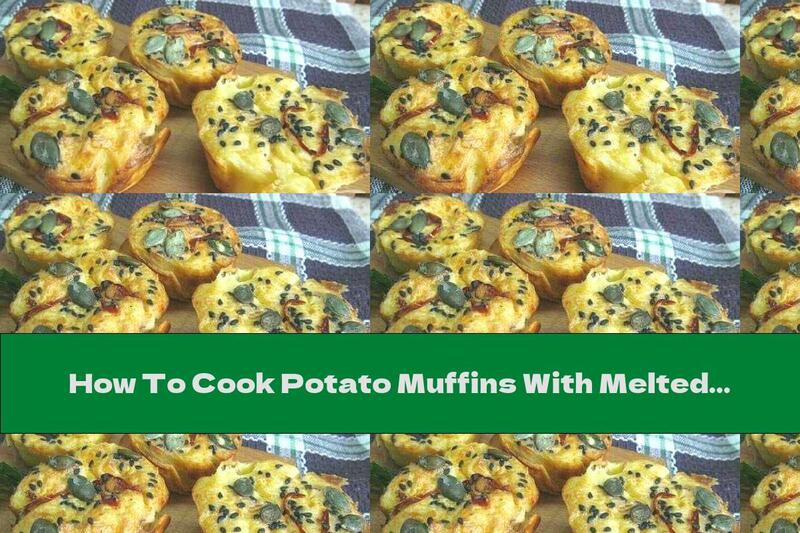 How To Cook Potato Muffins With Melted Cheese, Cottage Cheese And Carrots - Recipe