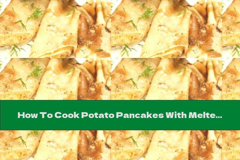 How To Cook Potato Pancakes With Melted Cheese And Garlic - Recipe