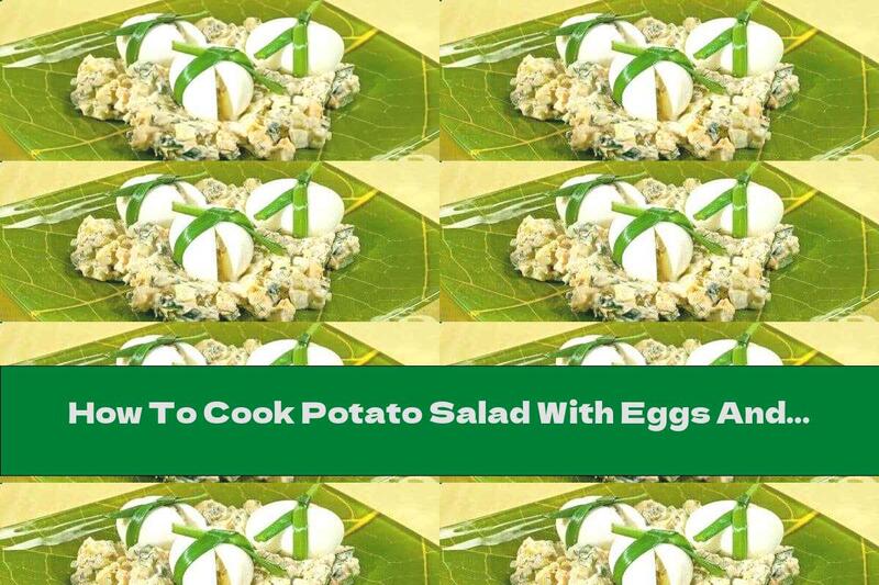 How To Cook Potato Salad With Eggs And Pumpkin Seeds - Recipe