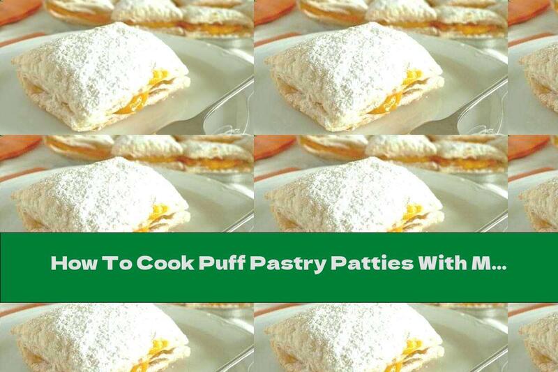 How To Cook Puff Pastry Patties With Milk Pumpkin Cream And Powdered Sugar - Recipe