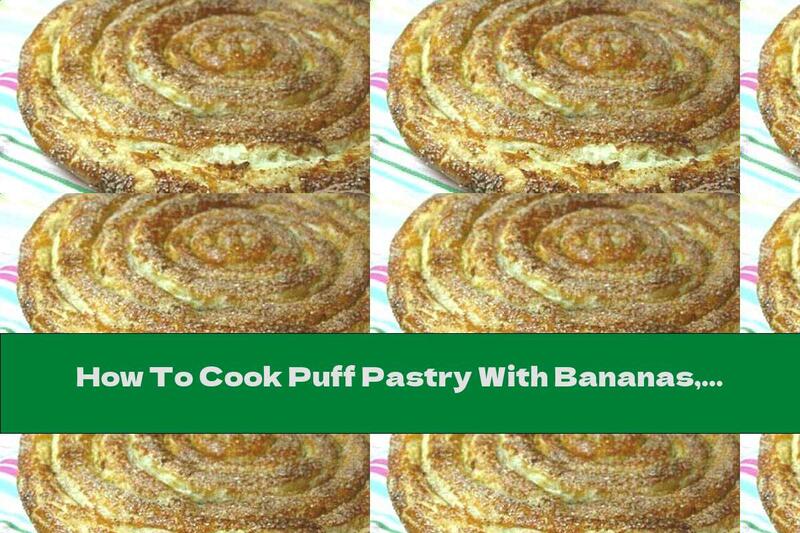 How To Cook Puff Pastry With Bananas, Apples And Walnuts - Recipe