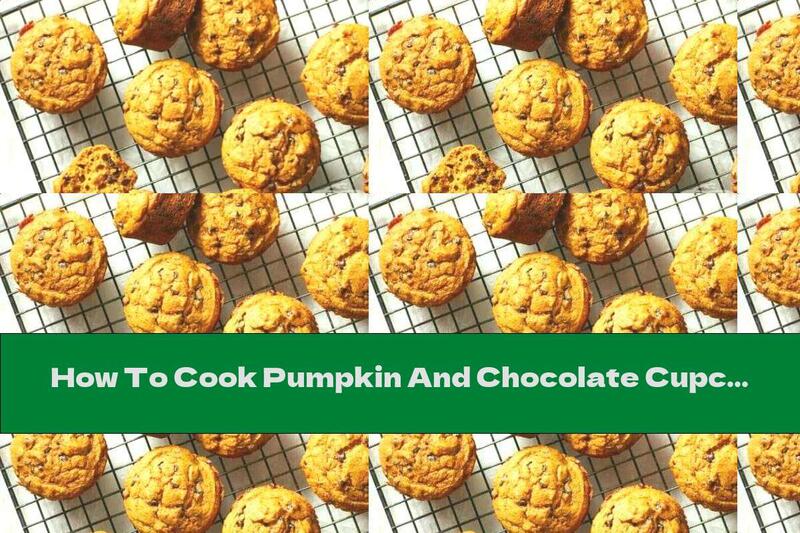 How To Cook Pumpkin And Chocolate Cupcakes - Recipe